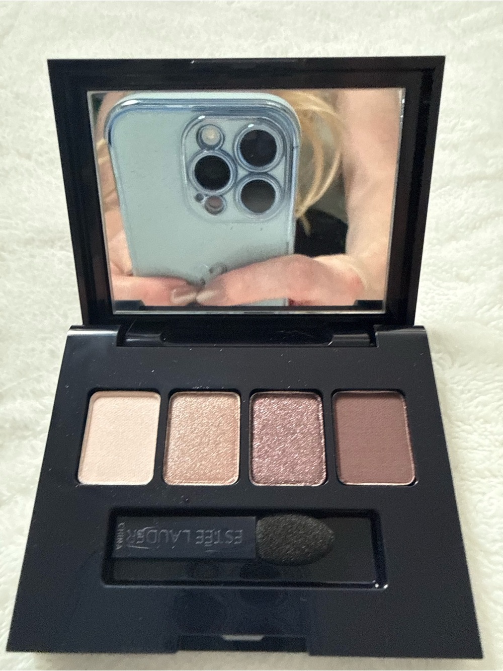 Estee Lauder Four-Shade Eyeshadow Palette - Champagne, Rose, Mauve, Taupe